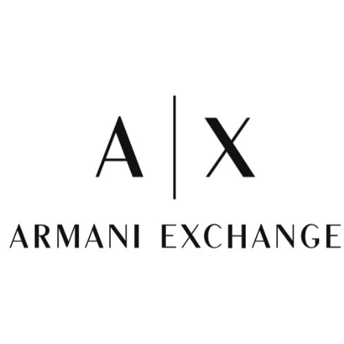 Logo Diseñadores Armani Exchange - Optimex Lo Óptimo en Ópticas